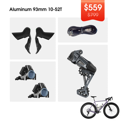 WHEELTOP EDS GeX Wireless Electronic Shifter/Derailleur (Gravel Bike)