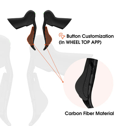 WHEELTOP EDS GeX Wireless Electronic Shifter/Derailleur (Gravel Bike)