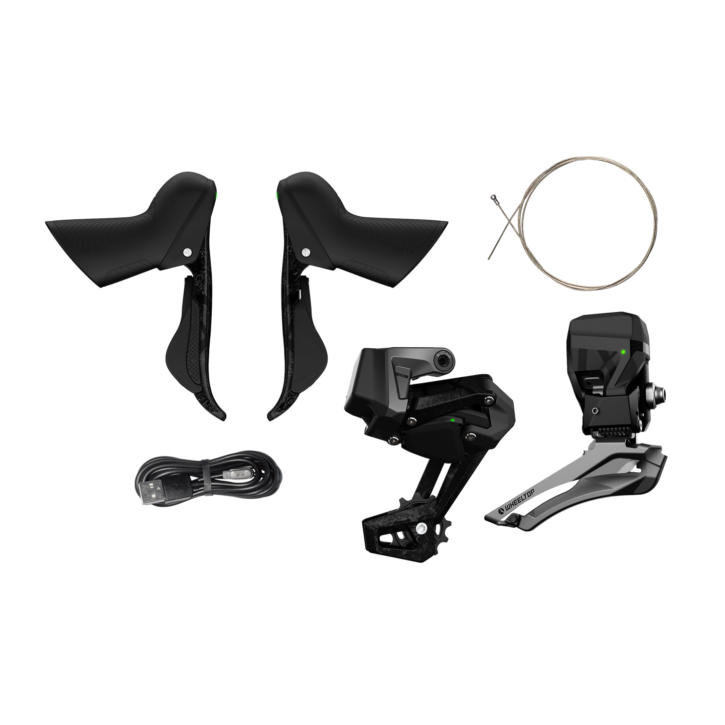 WHEELTOP EDS TX Wireless Carbon Electronic Shifter/Derailleur (Road Bike)